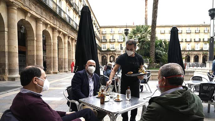 Le port du masque sur les terrasses de Barcelone à l'étude 2 covid barcelone