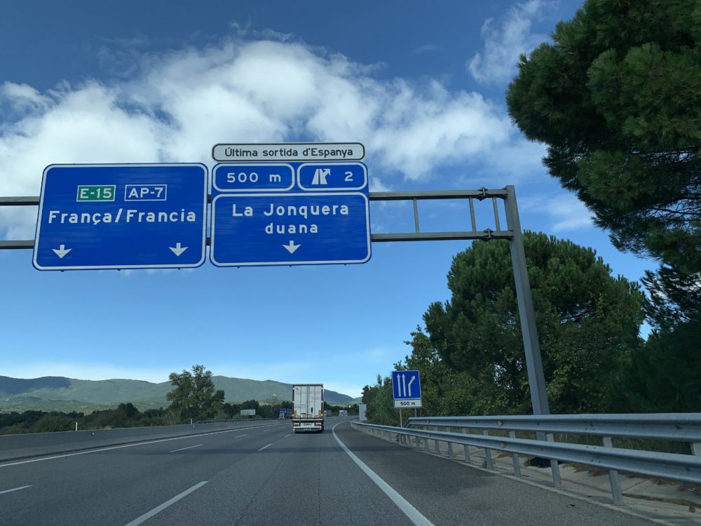 frontière France Espagne