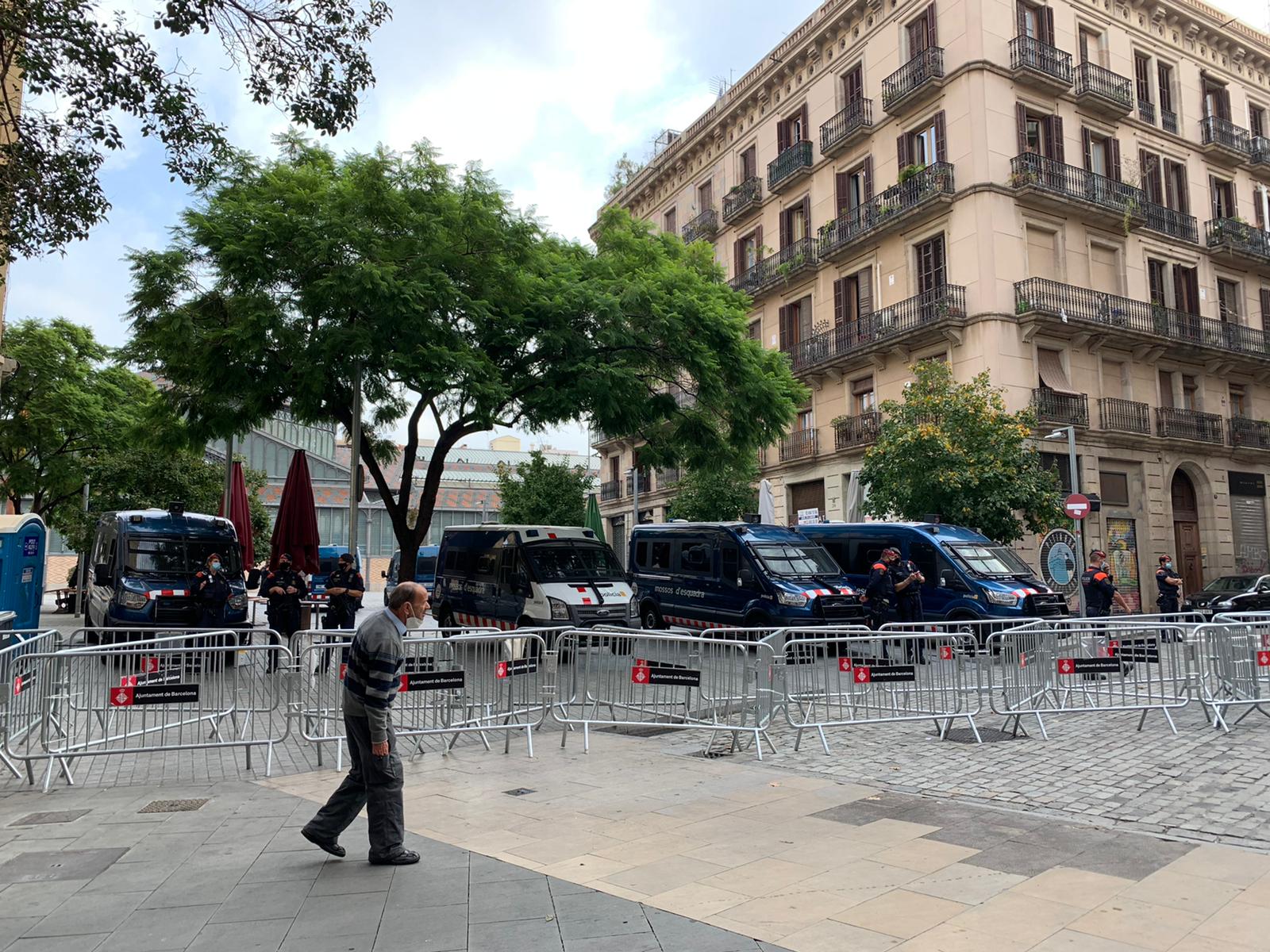 blocage barcelone