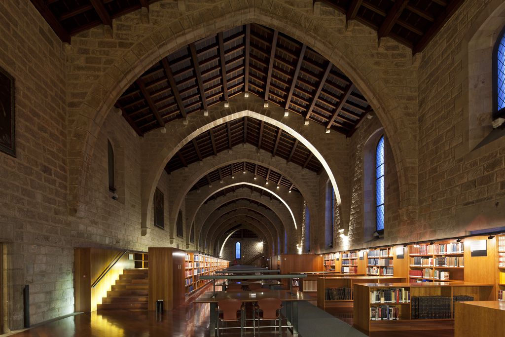  quartier de Barcelone bibliothèque