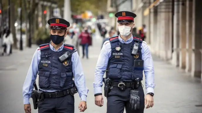 Les Mossos d'Esquadra en colère manifesteront à Barcelone 11 Mossos d'Esquadra