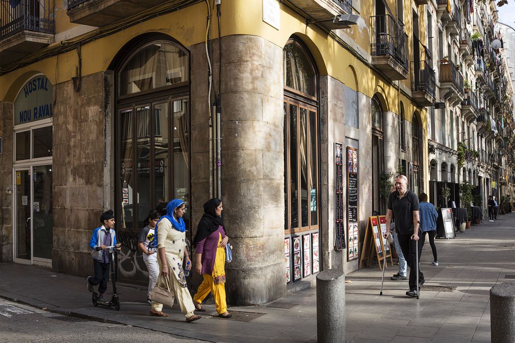 Raval quartier de Barcelone