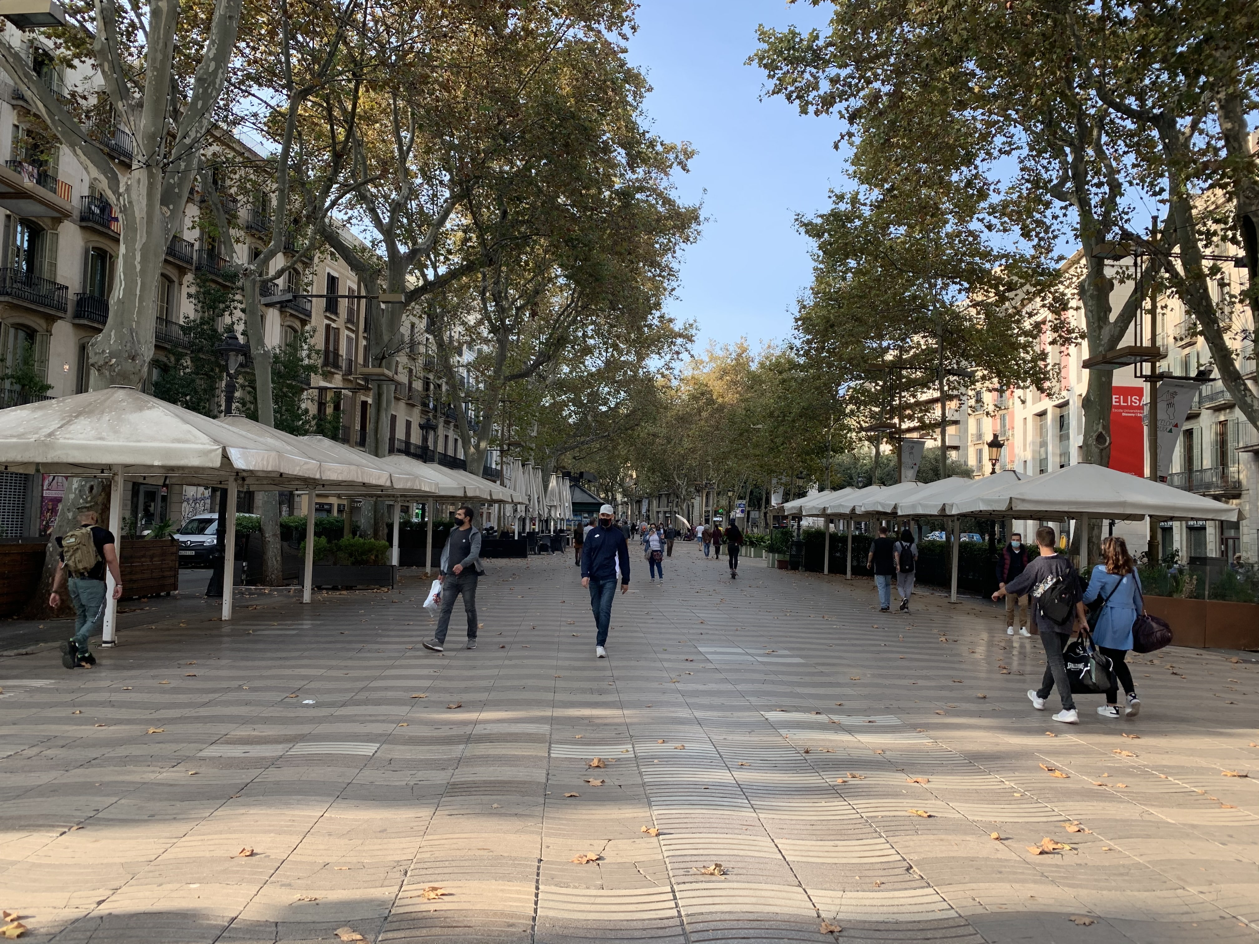 rambla de Barcelone