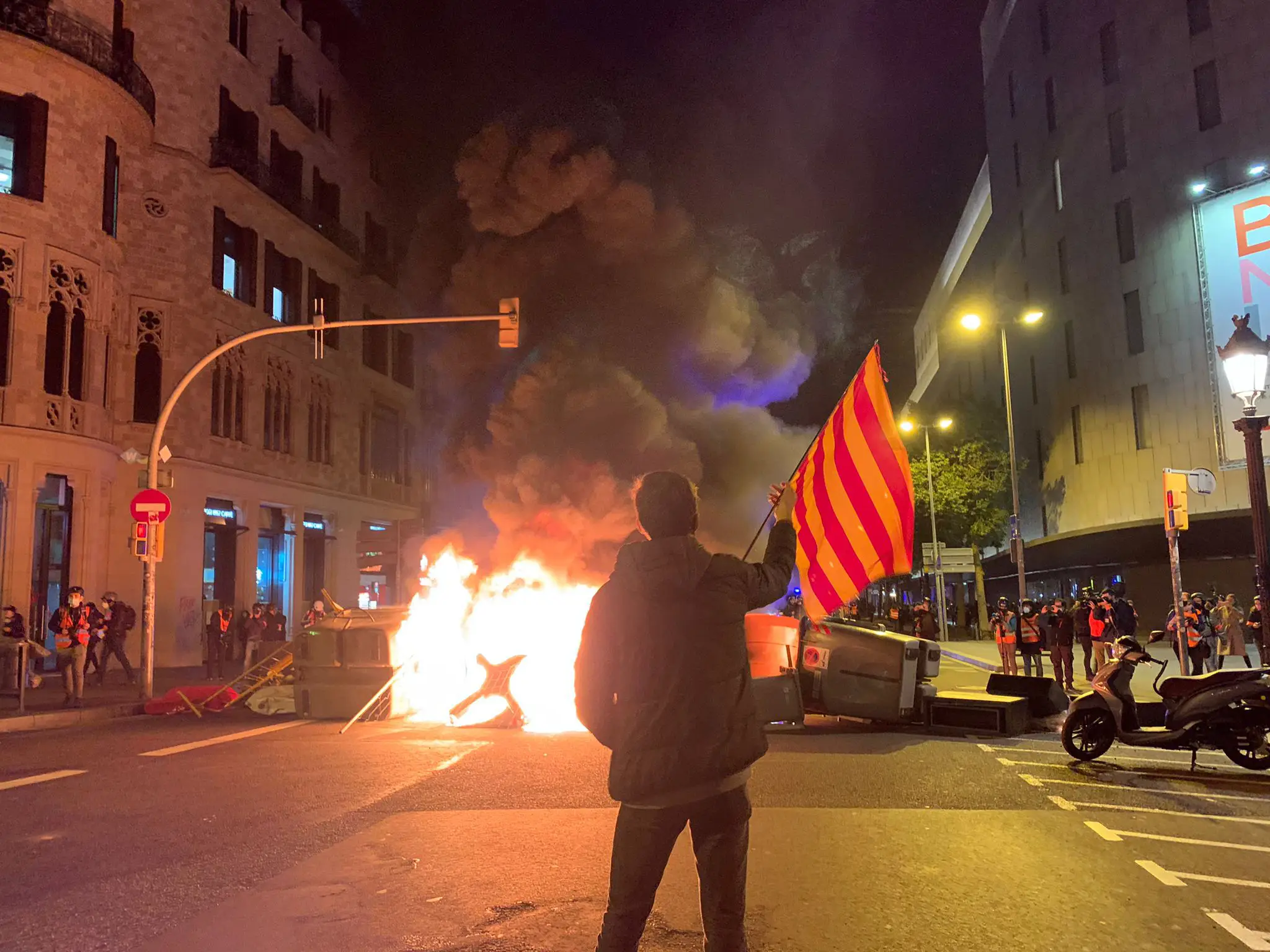 emeutes Barcelone