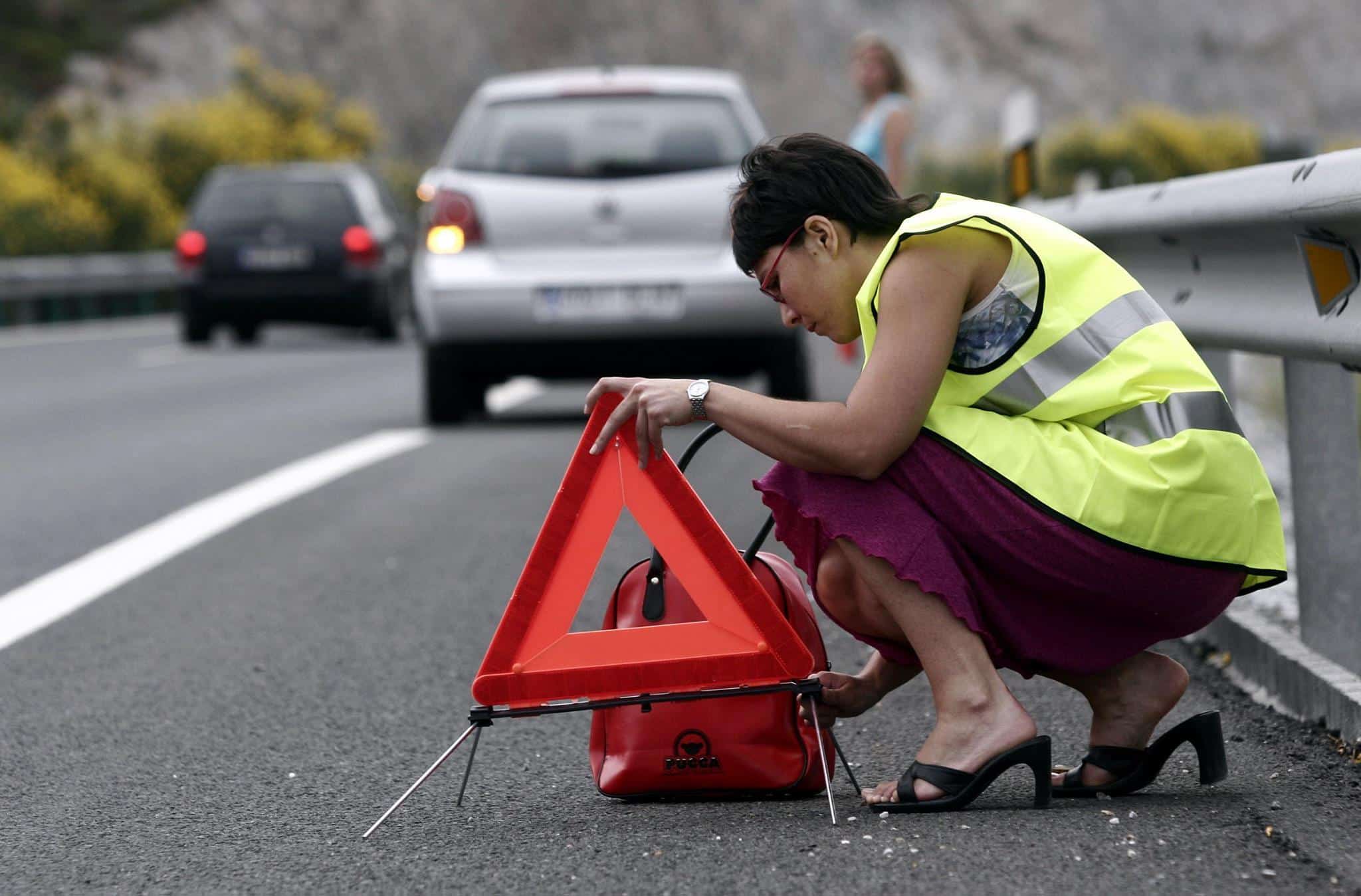 La fin des triangles de signalisation en Espagne