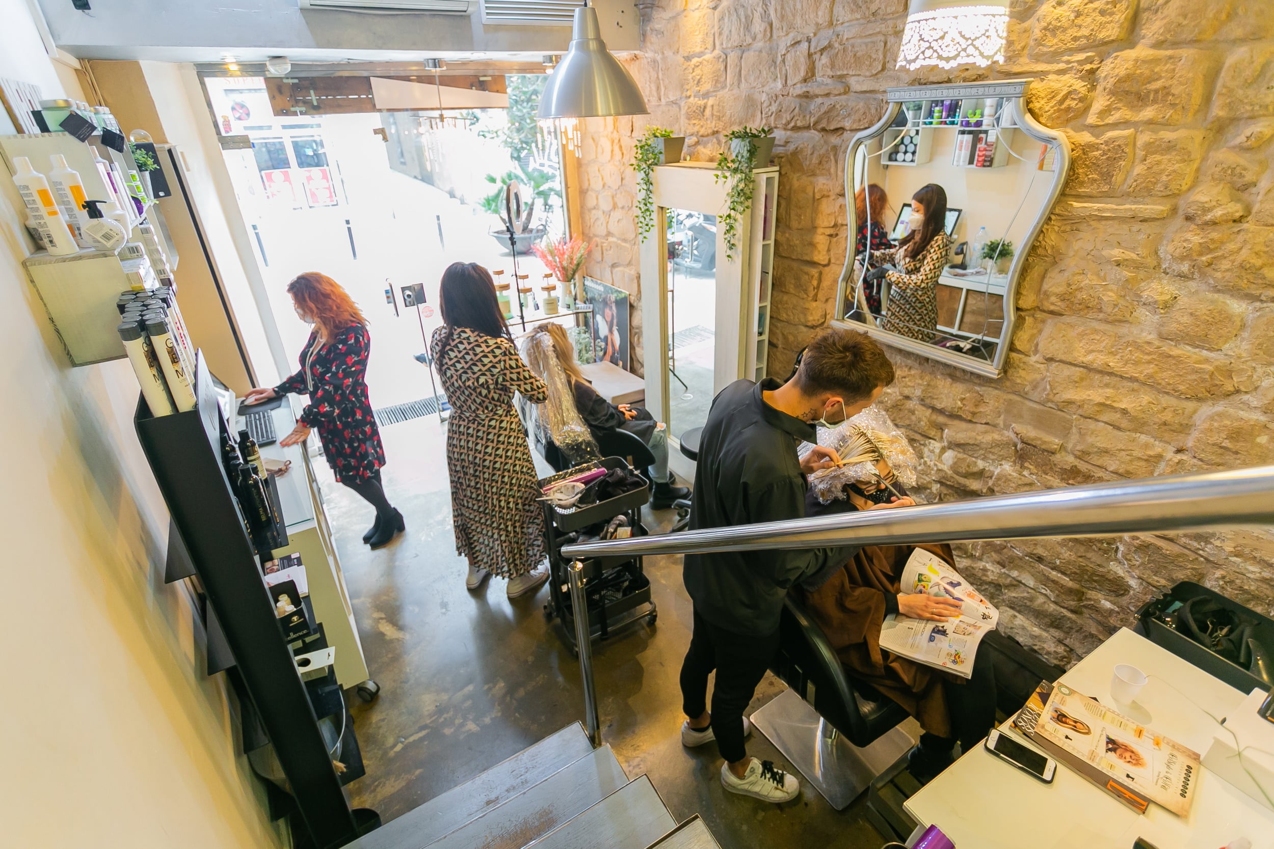 salon de coiffure français à Barcelone