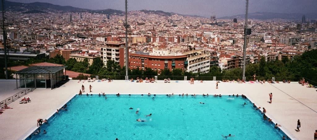 piscine montjuic