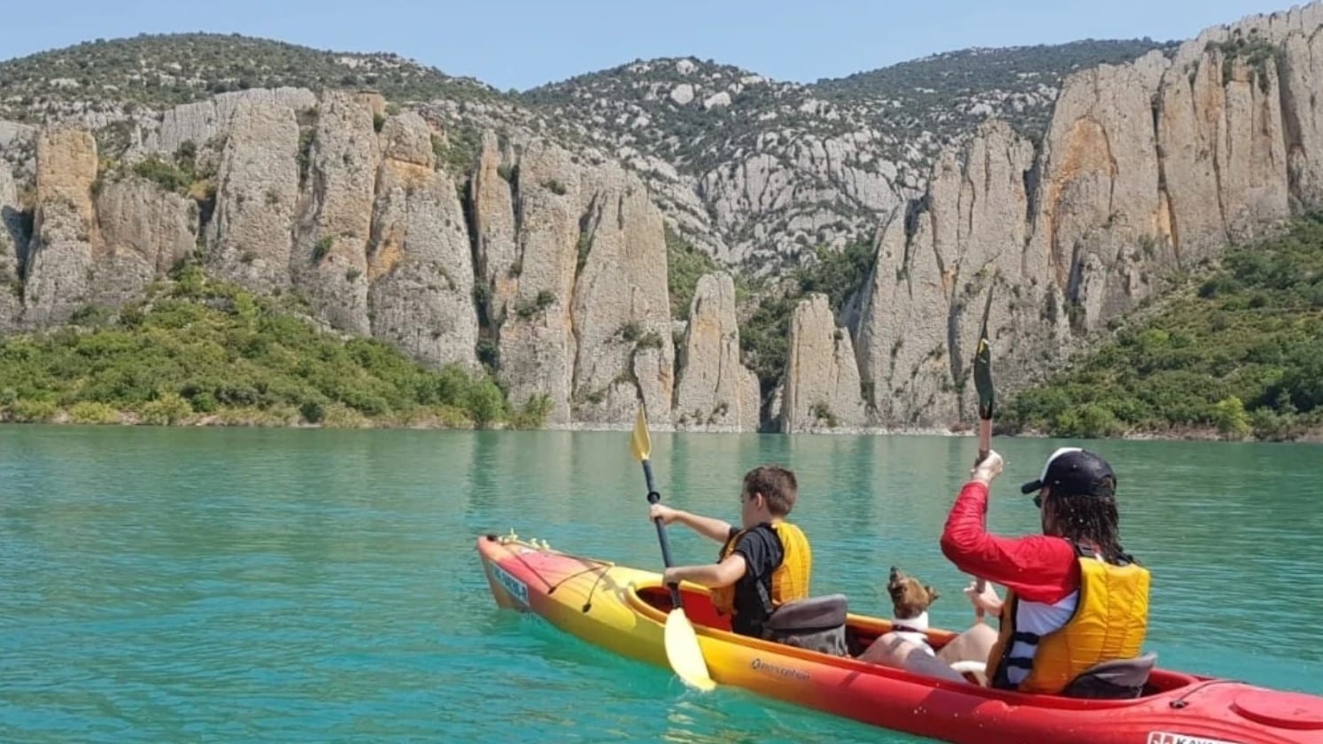 Kayak en Catalogne