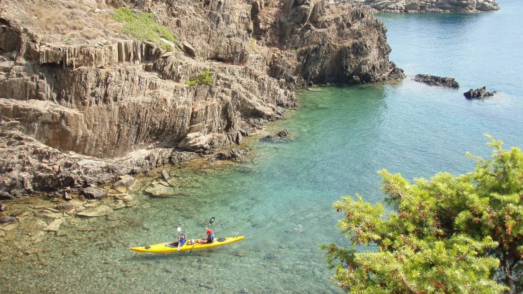 Kayak en Catalogne