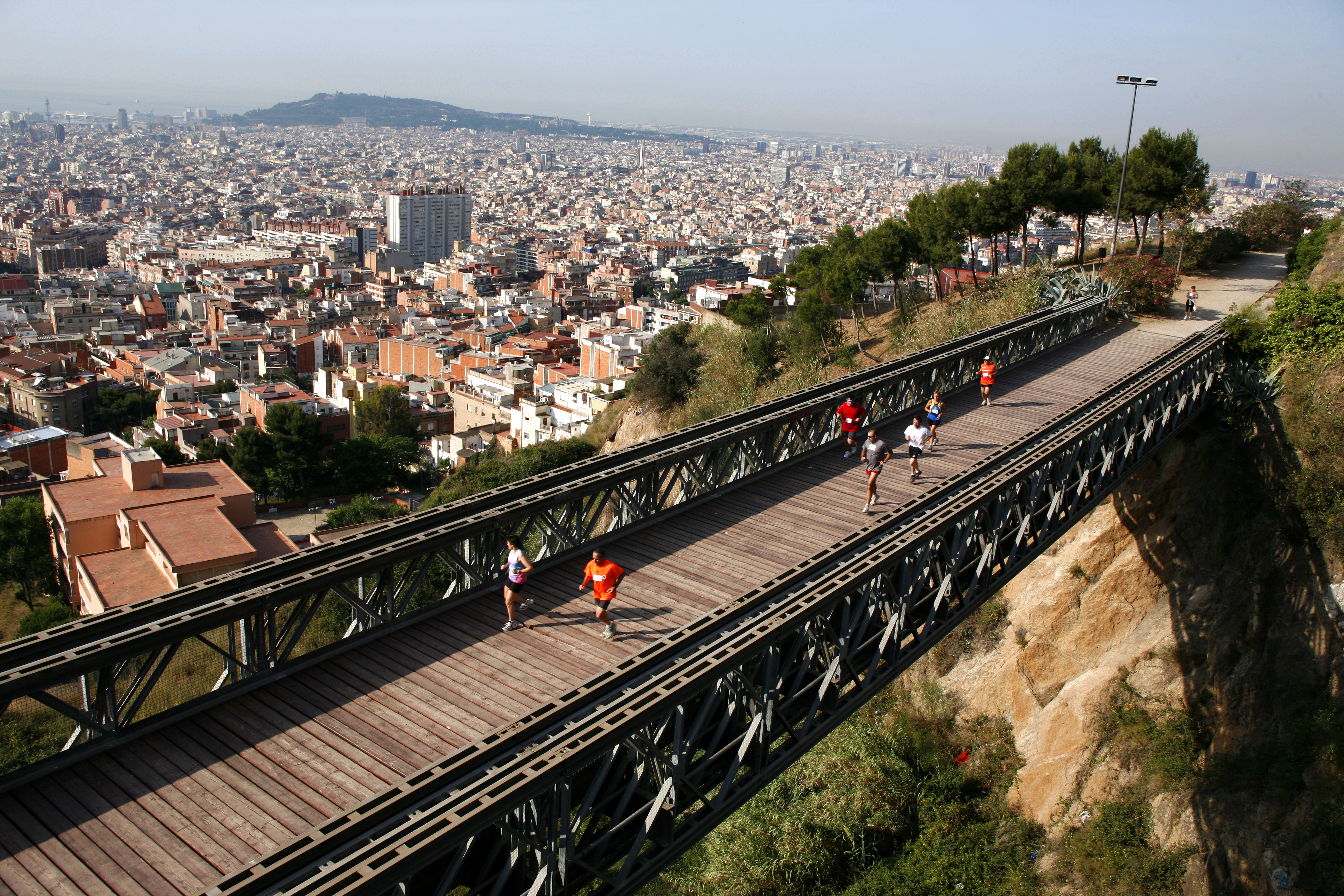 Rutes Historiques a Horta Guinardo pedrera i pont 10