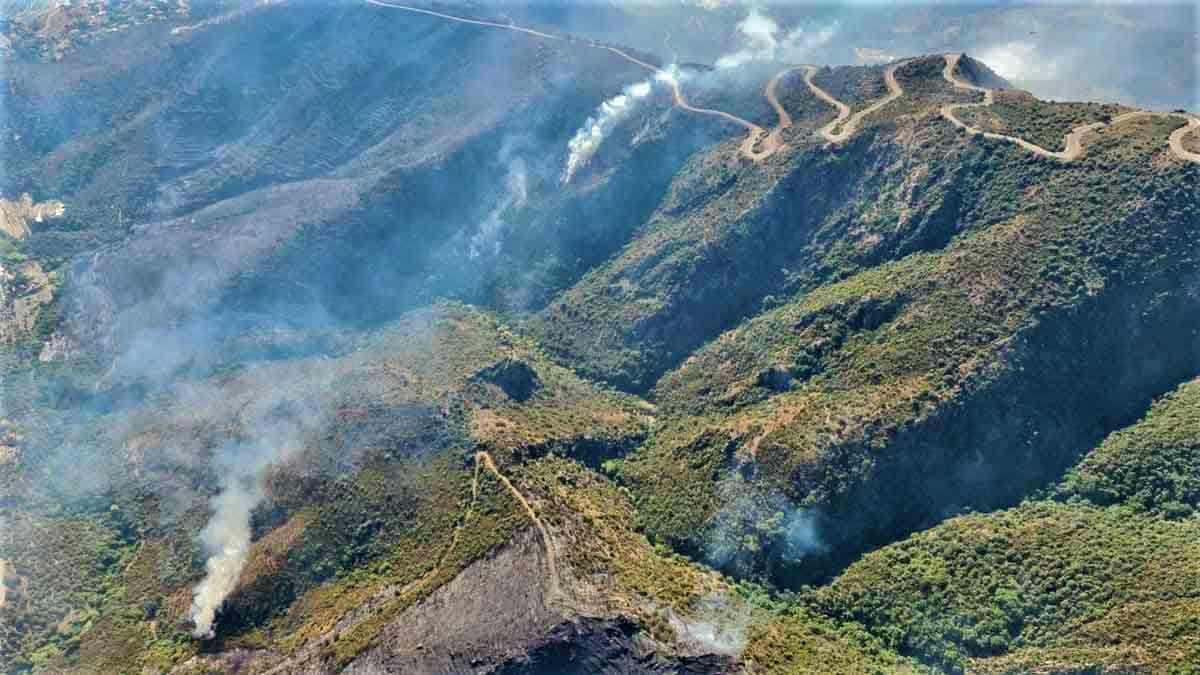 Incendie Cap Creus juillet 2021