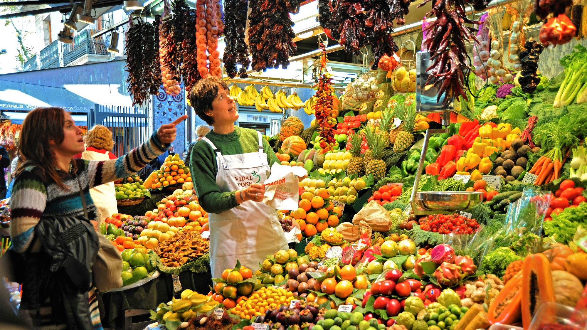 fruits et légumes d'Espagne