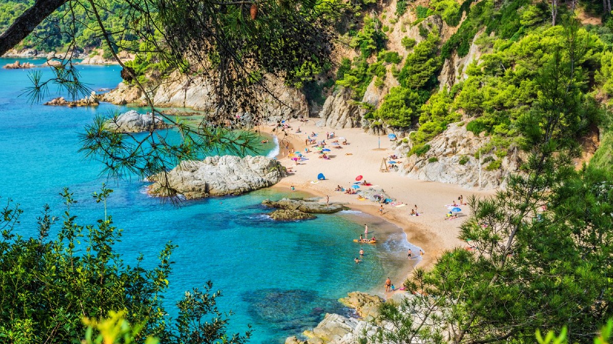 plage costa brava