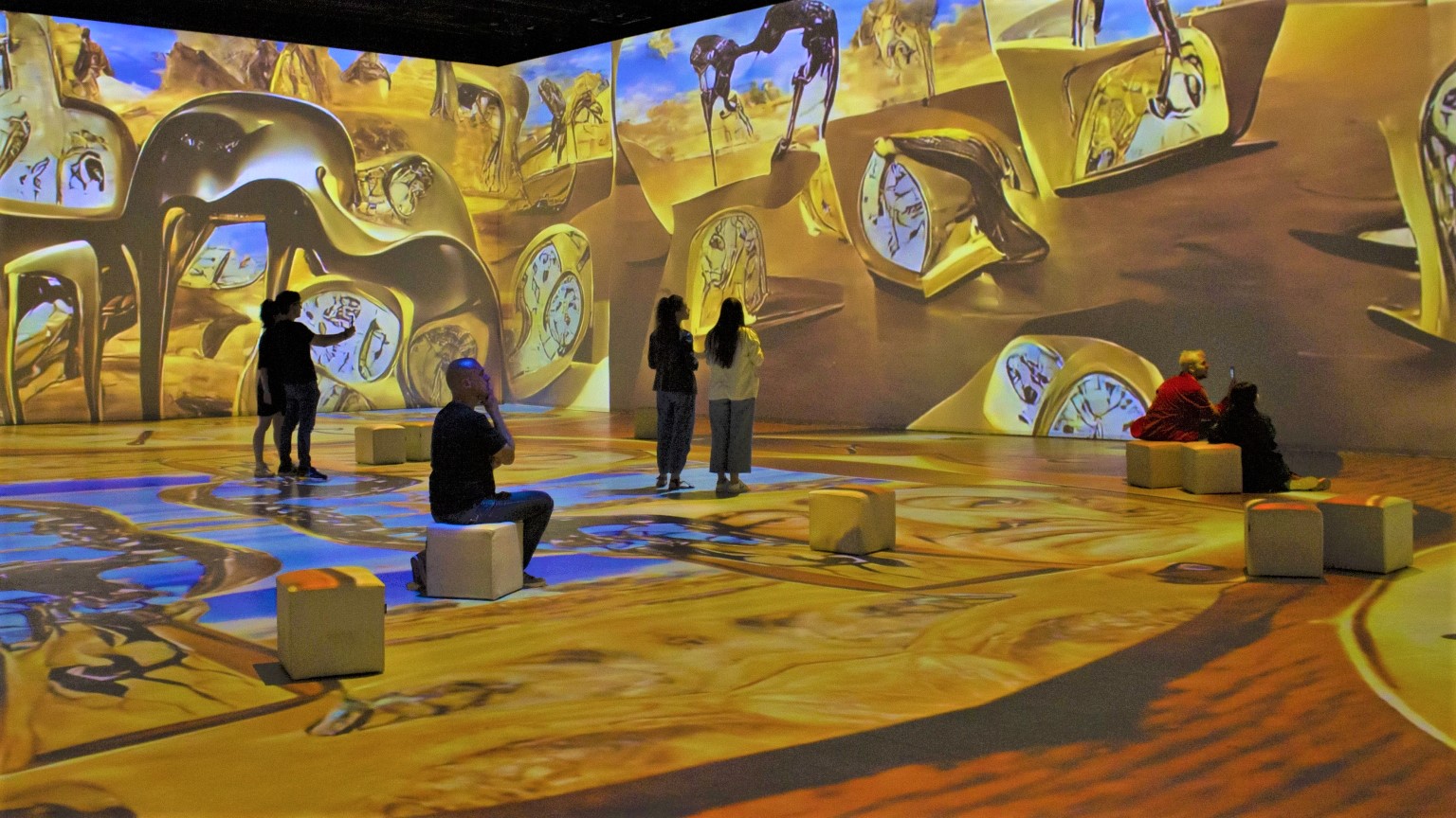 expo immersive dali barcelone