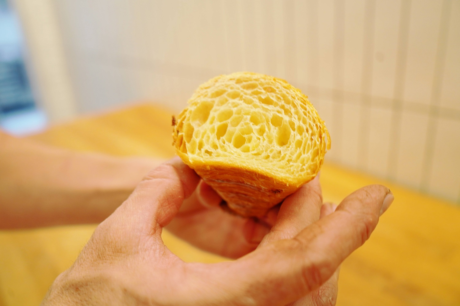 Butter croissant interior
