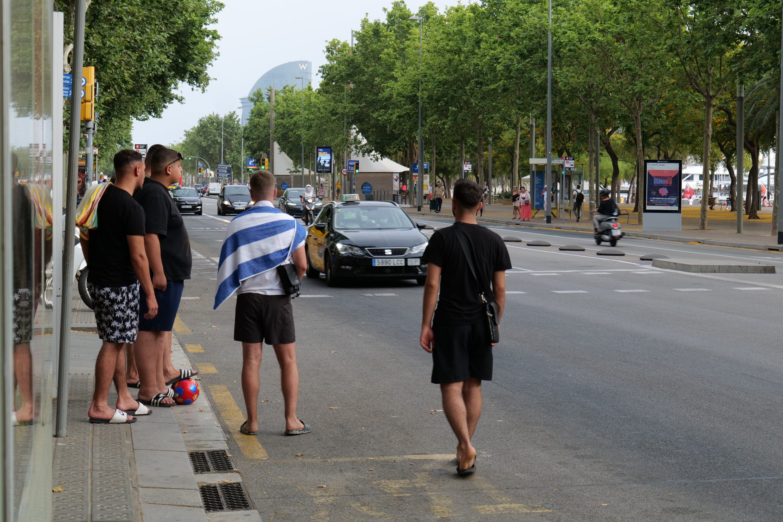 touristes barcelone