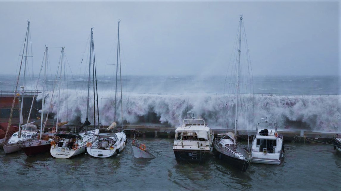 tsunami barcelone