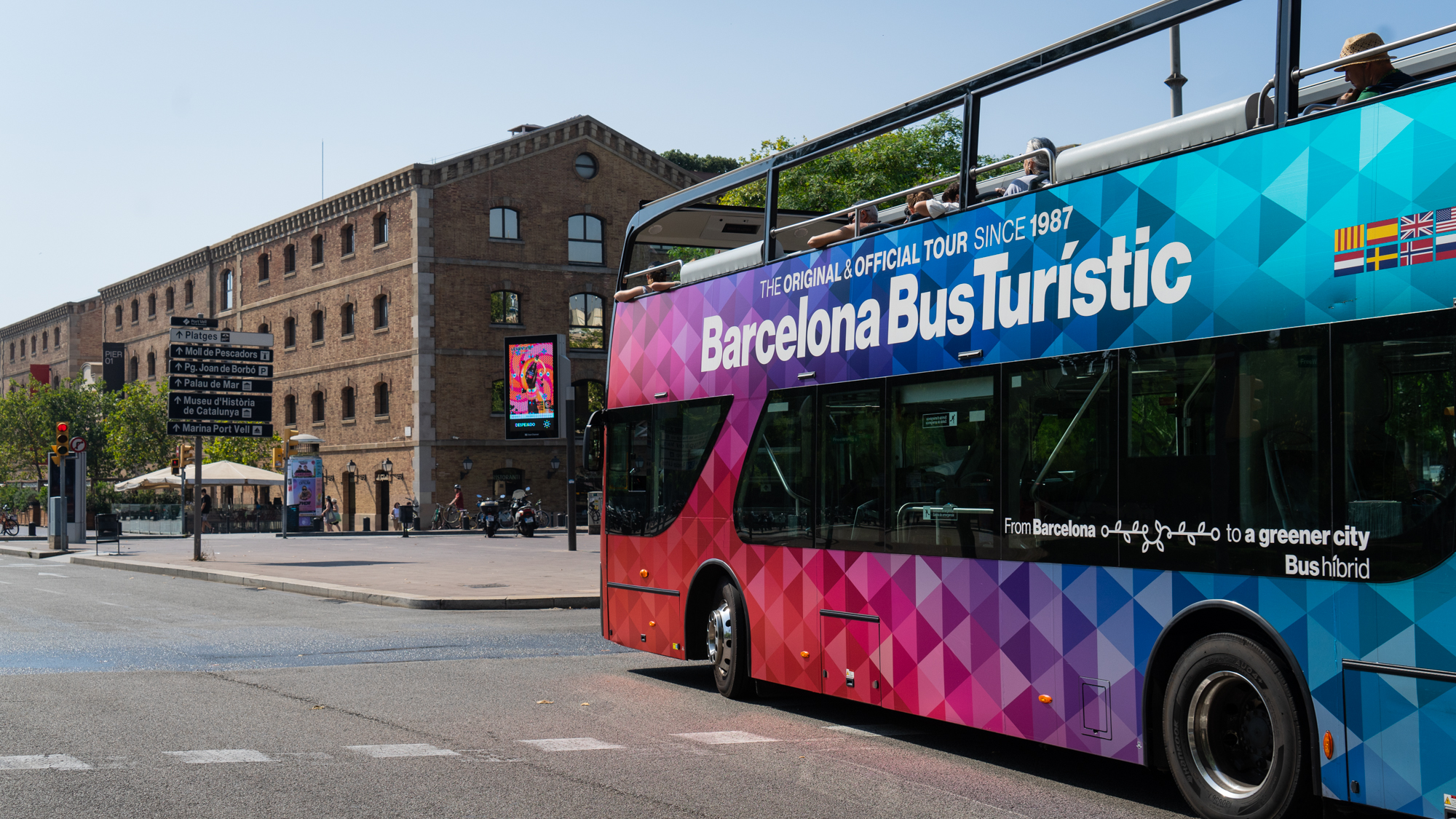 Bus touristique barcelone
