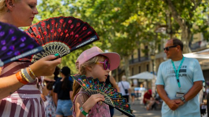 chaleur en Catalogne