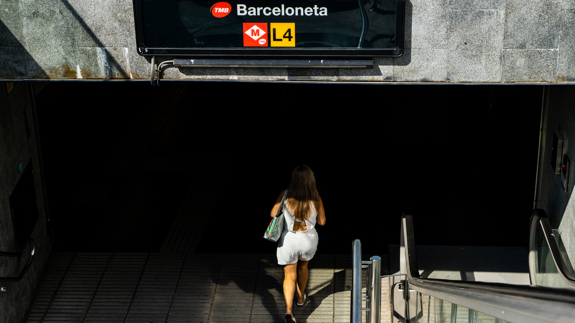 Metro barceloneta transports en commun gens Photo Clementine Laurent Equinox 6