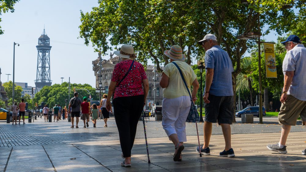 Diminution Population Barcelone Vieillissement