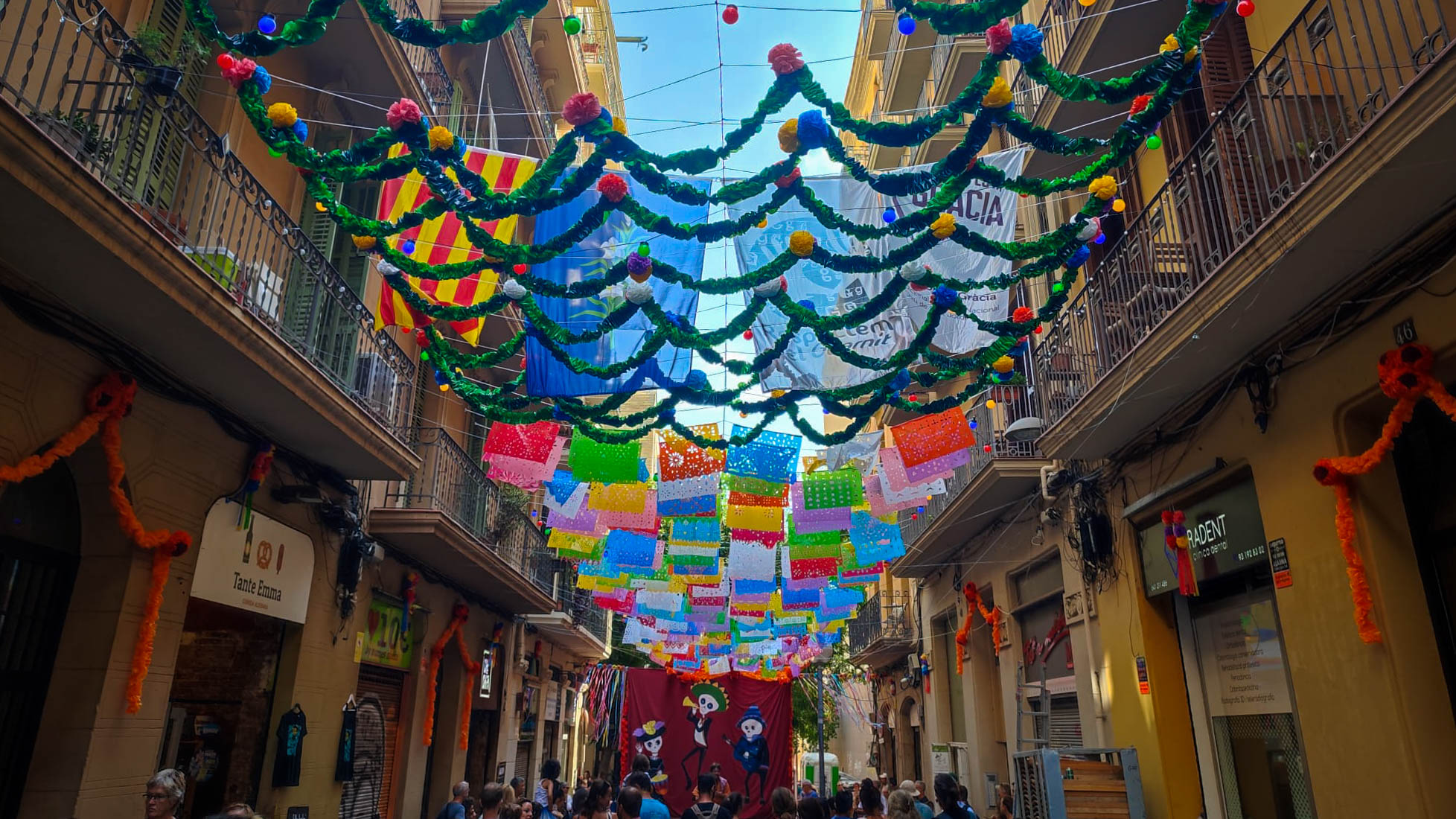 festa major gracia barcelone