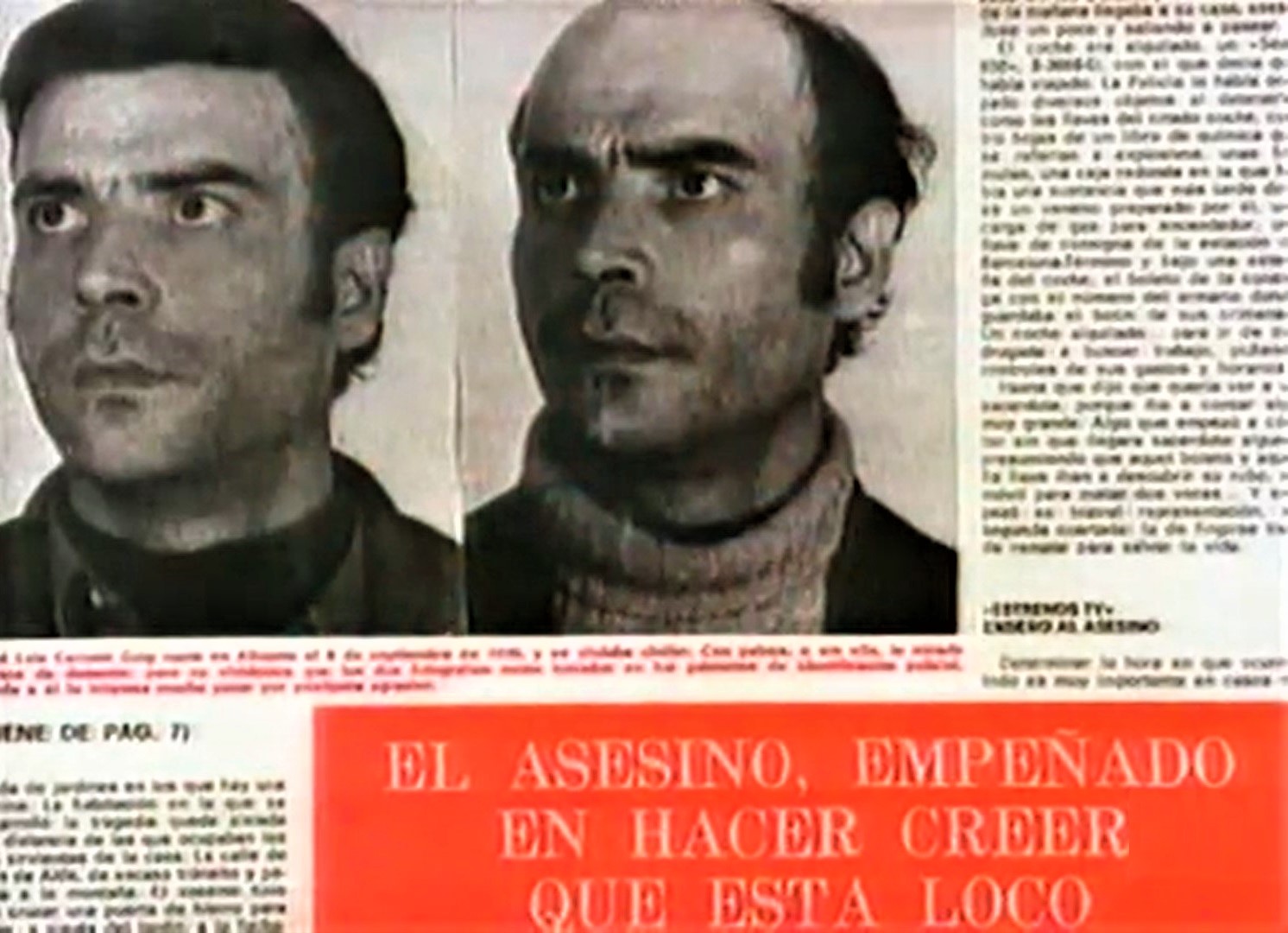 Jose Luis Cerveto assassin de Pedralbes