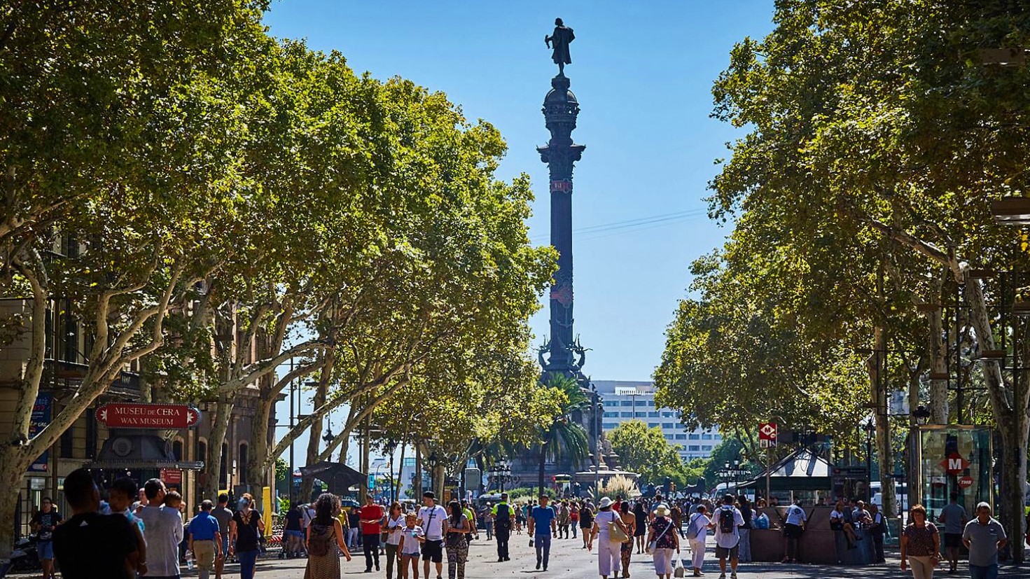 rambla barcelone