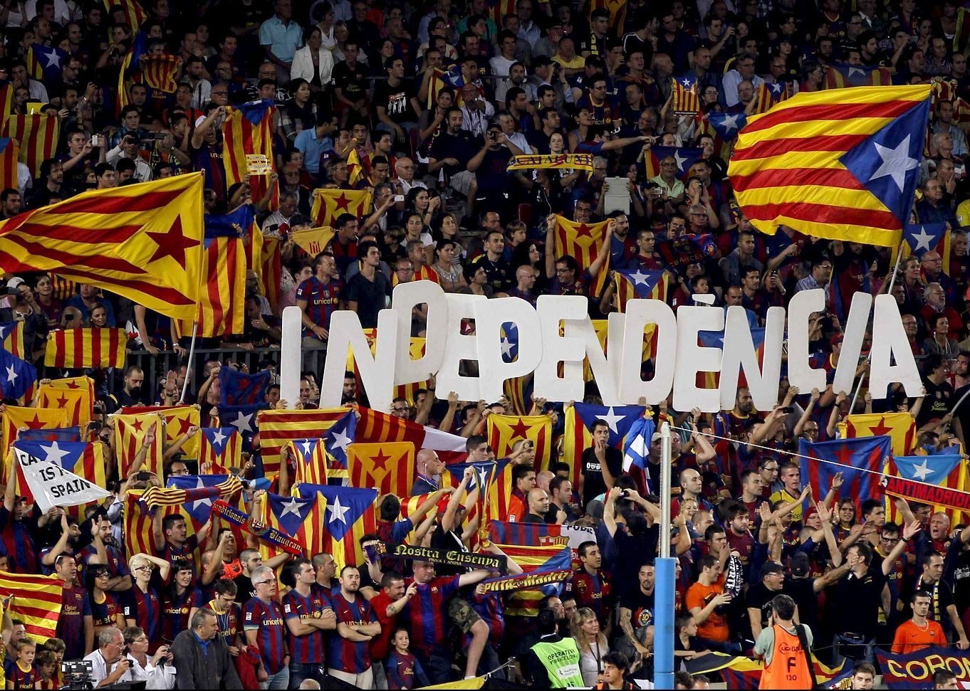 Barcelone Independance Camp Nou