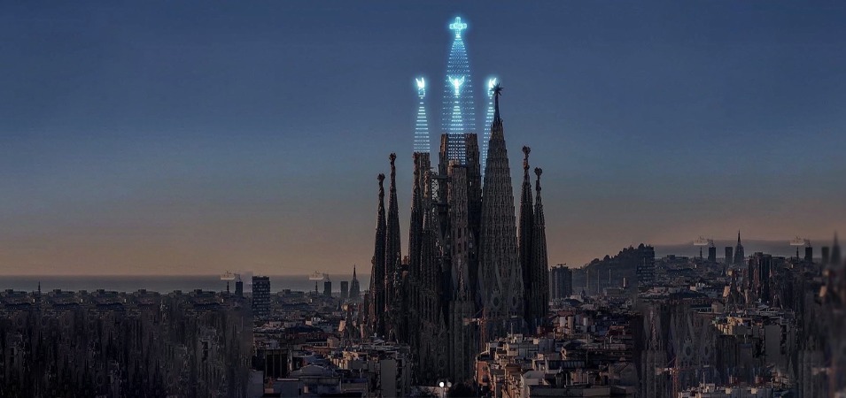 with luminous drones, DRIFT visualizes speculative architecture