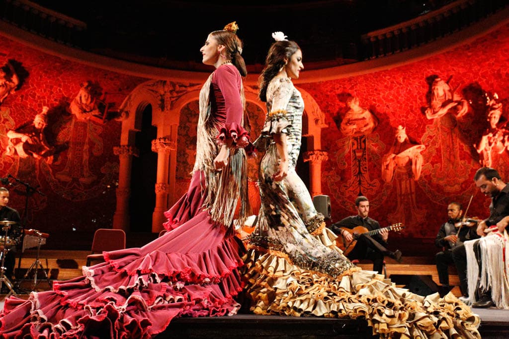 Flamenco Palau de la Musica Catalana Concert Barcelone Musique Danse