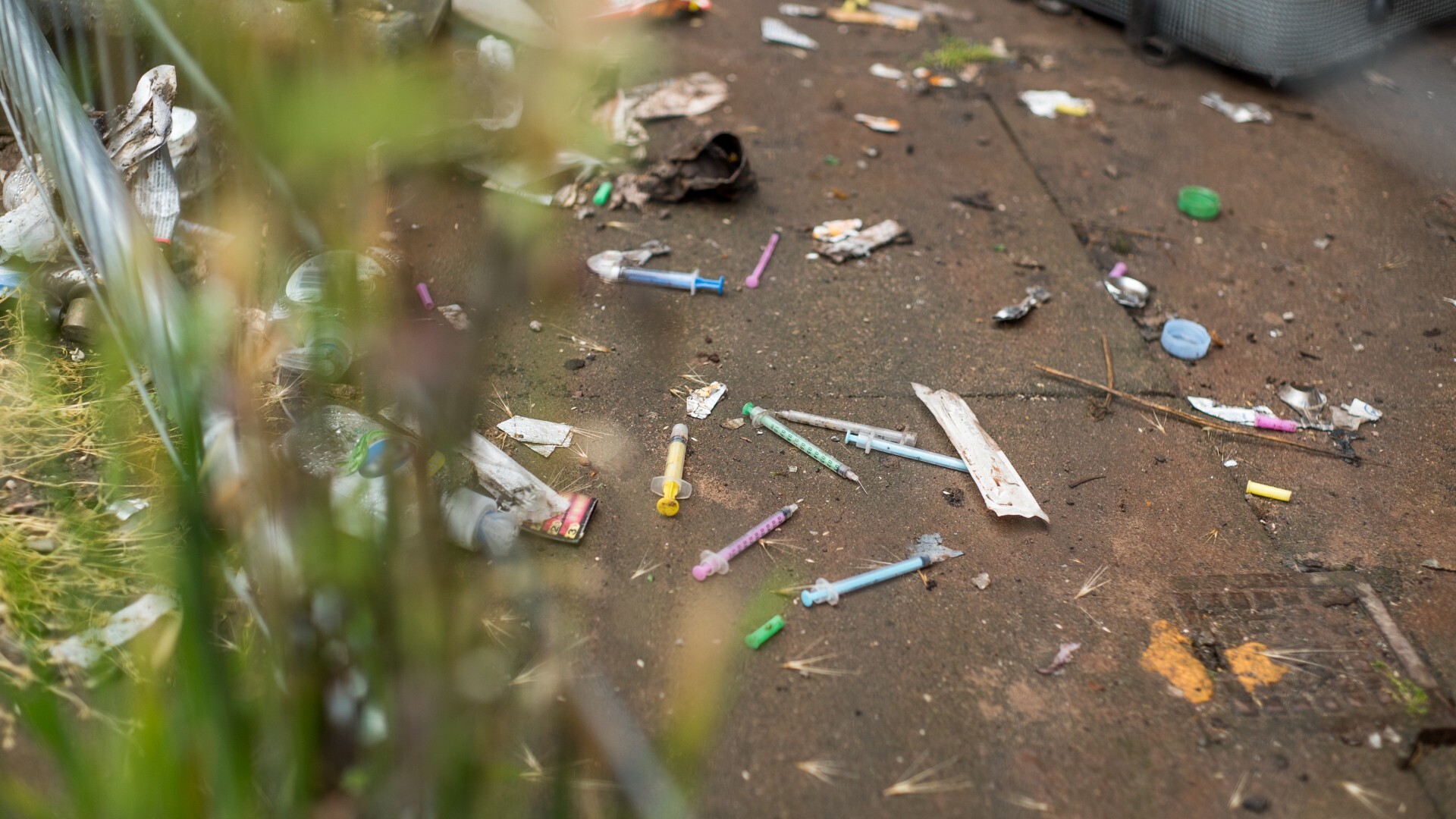 Seringues Raval Drogue Barcelone Héroïne