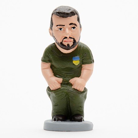 Caganer Volodímir Zelenski