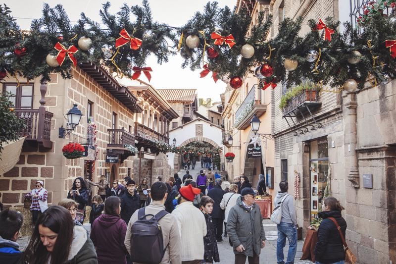 navidad poble espanyol