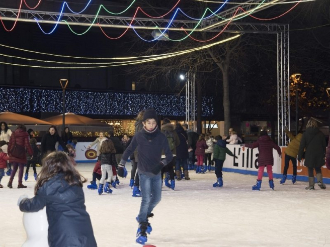 piste de patinage lIlla Diagonal