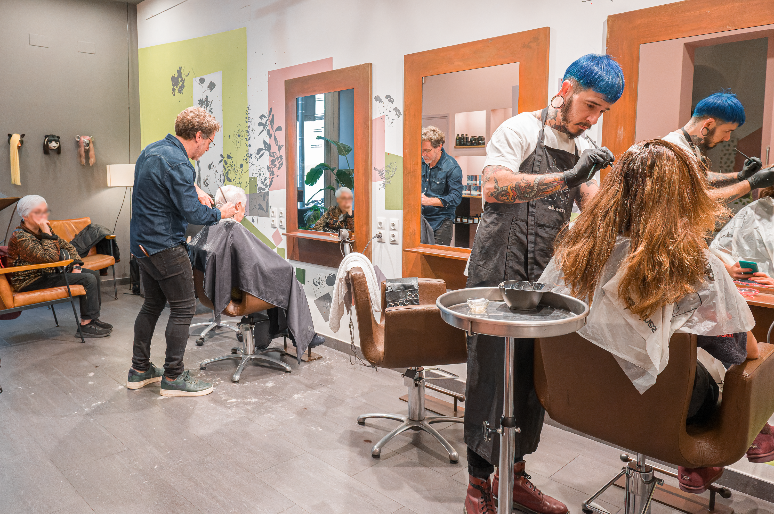 Salon de coiffure francophone à Barcelone