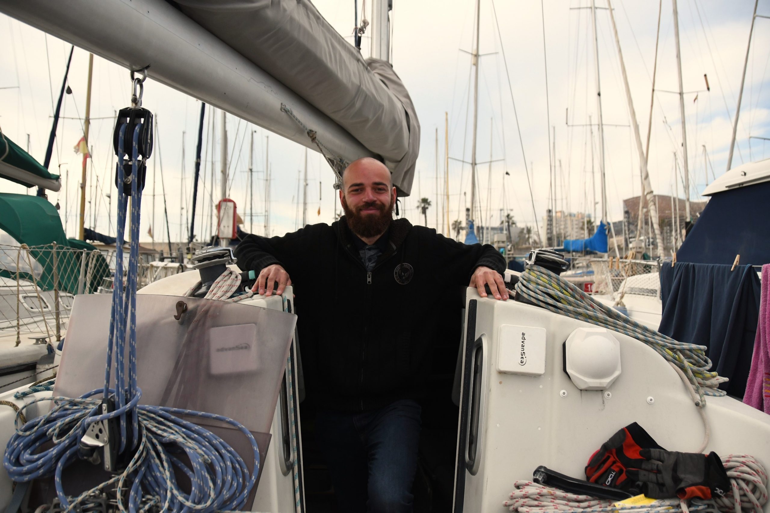 bateau à Barcelone 