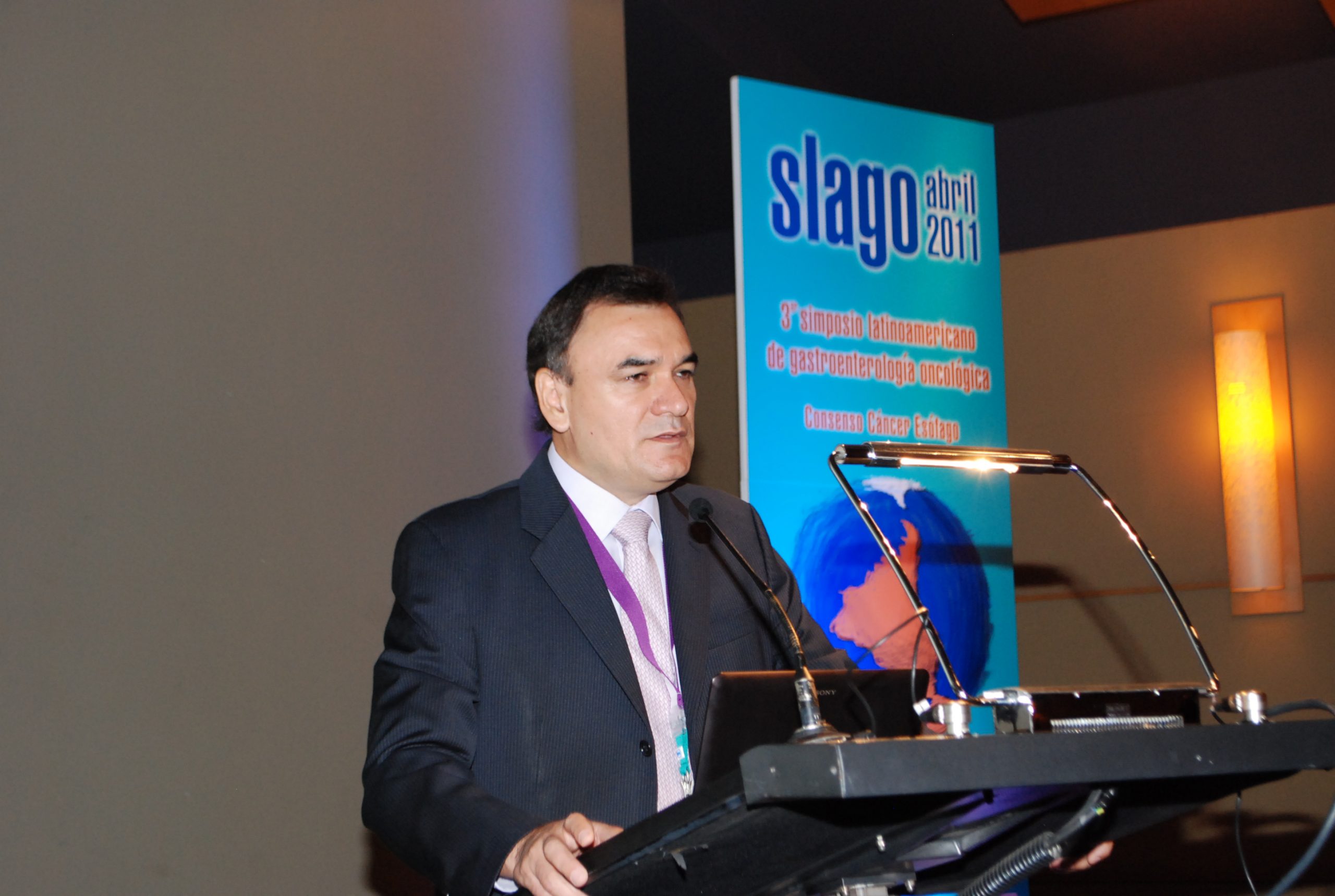 Dr. Jorge Gallardo Inaugura SLAGO 2011 scaled