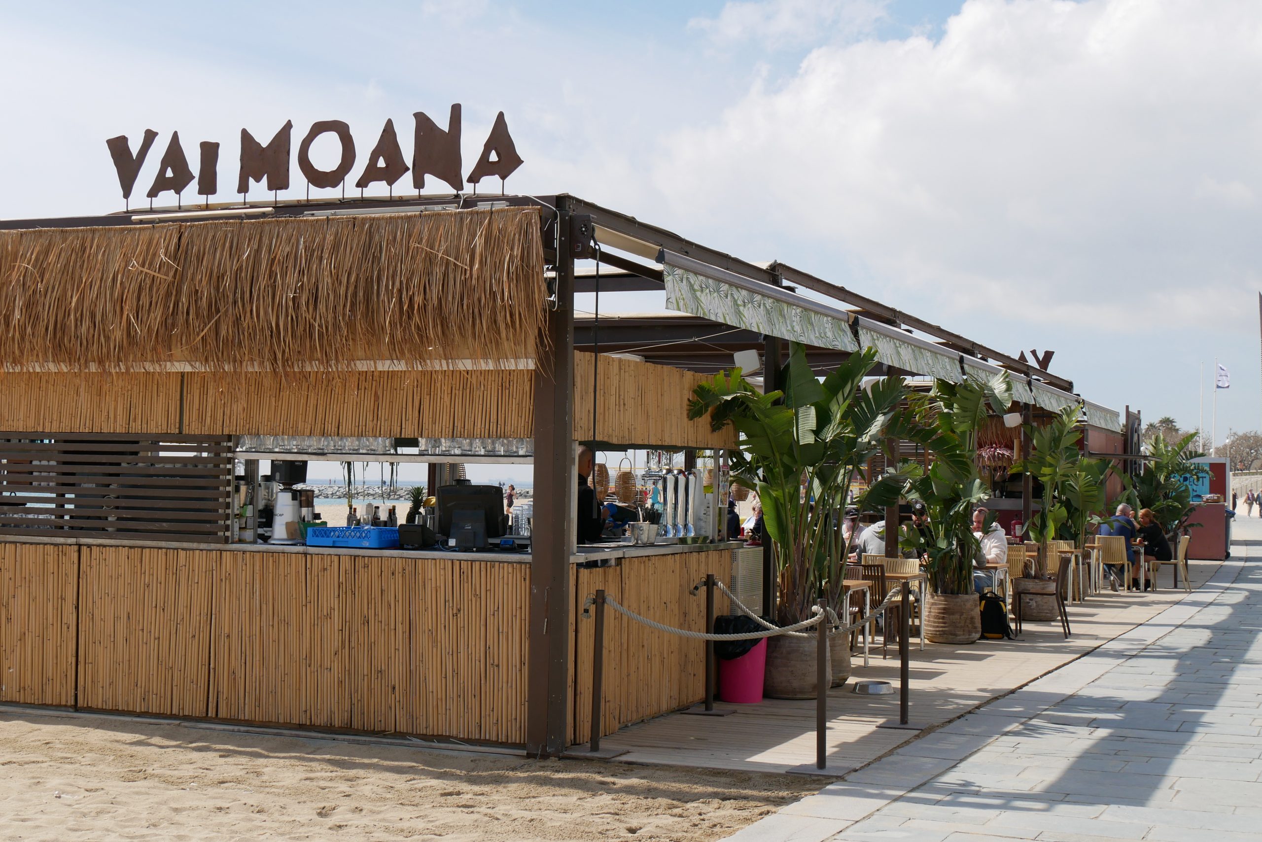 Vai Moana club de plage Barcelone 