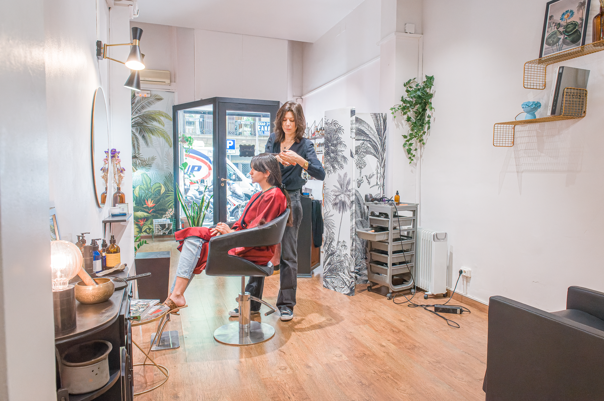 Organic Hair Spa coiffeur francais barcelone 3