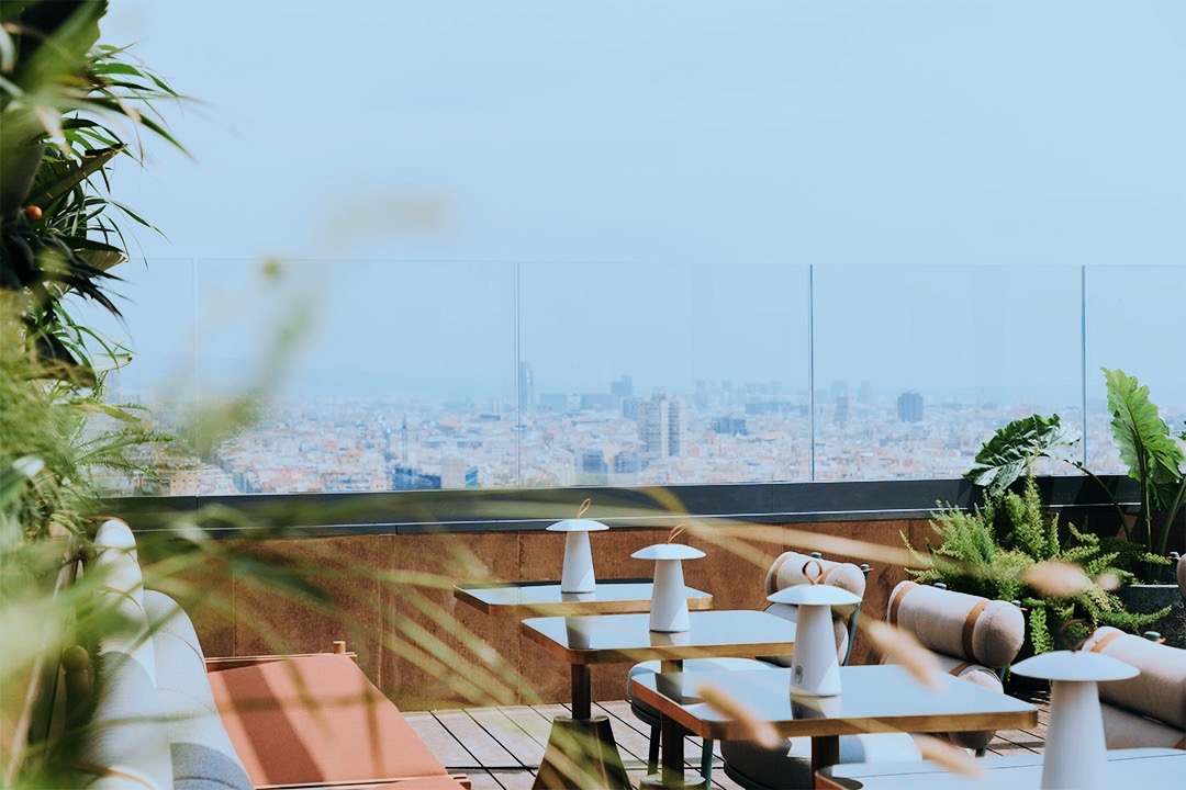 le plus haut rooftop de Barcelone