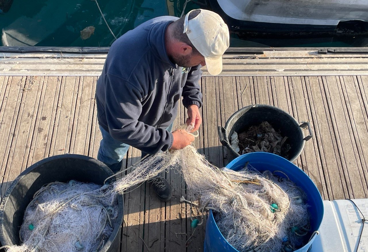 La Costa Brava, sur le point de devenir une décharge 6 pecheurs dechets mer