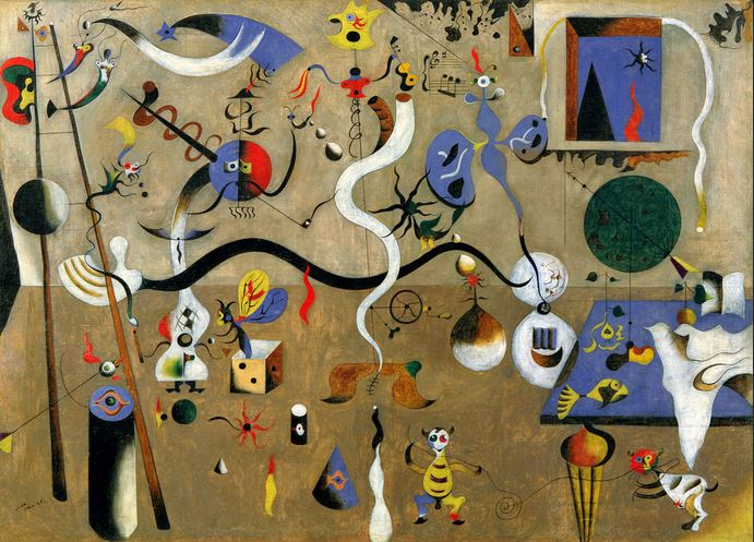 Joan Miro Le Carnaval d'Arlequin