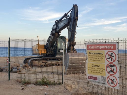 Près de Barcelone, cette plage devenue infréquentable