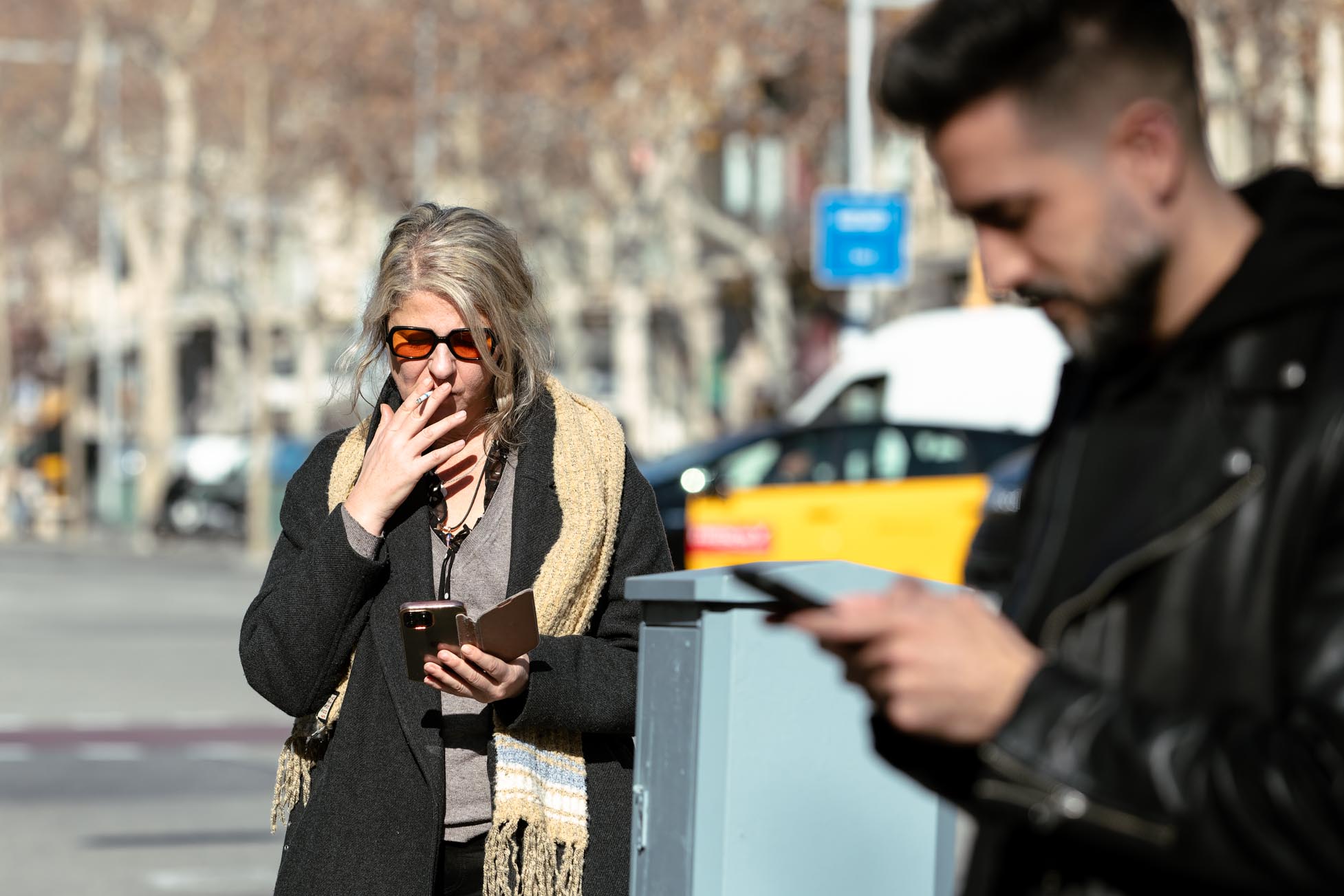 cigarette fumeur téléphone