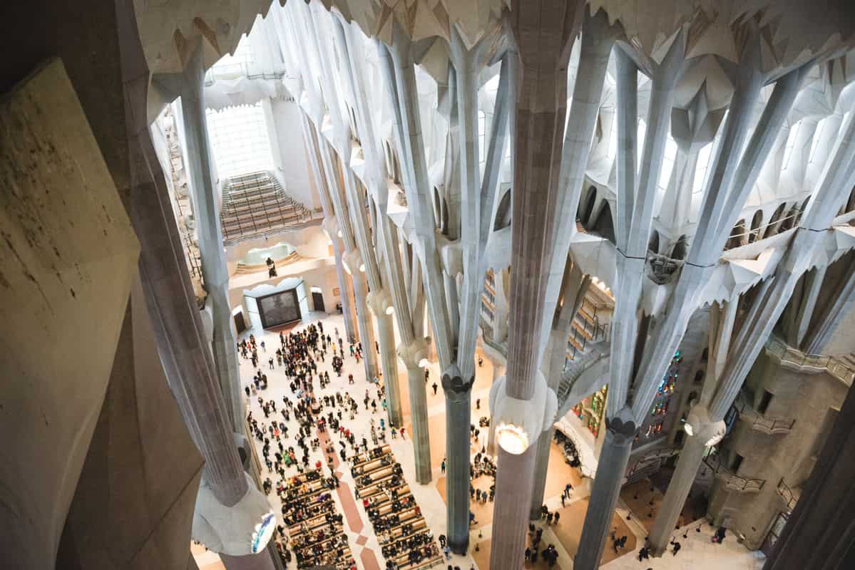 Sagrada Familia intérieur