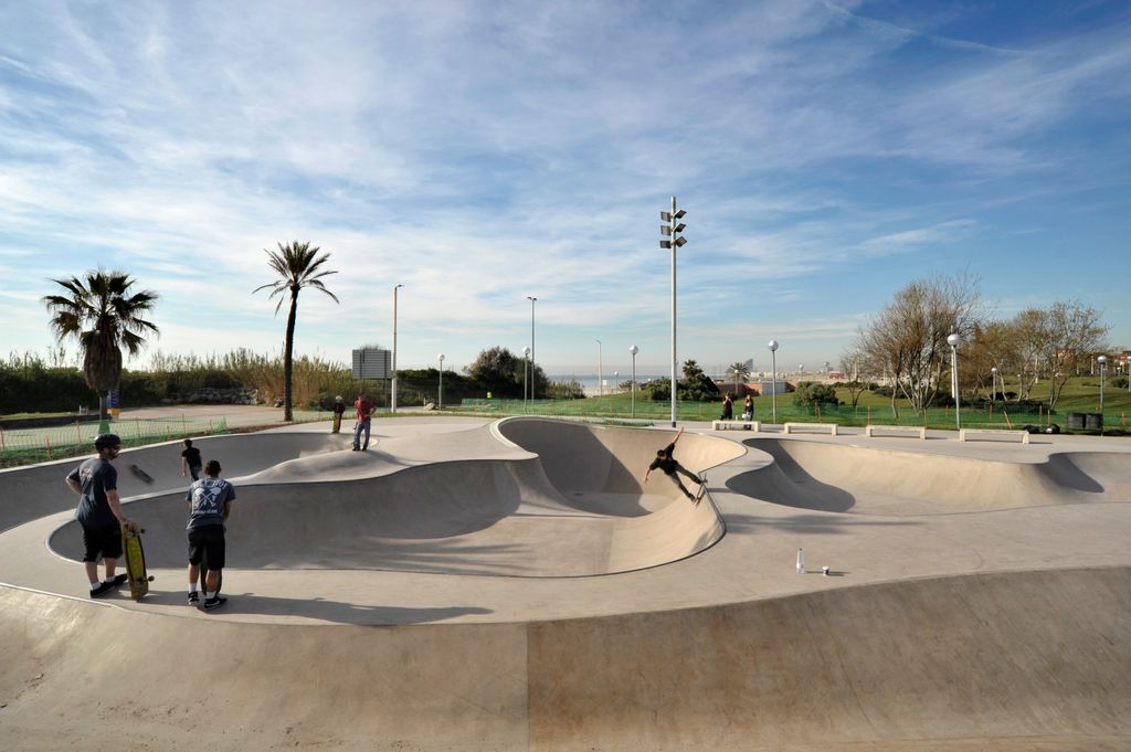 skate park de la mar bella