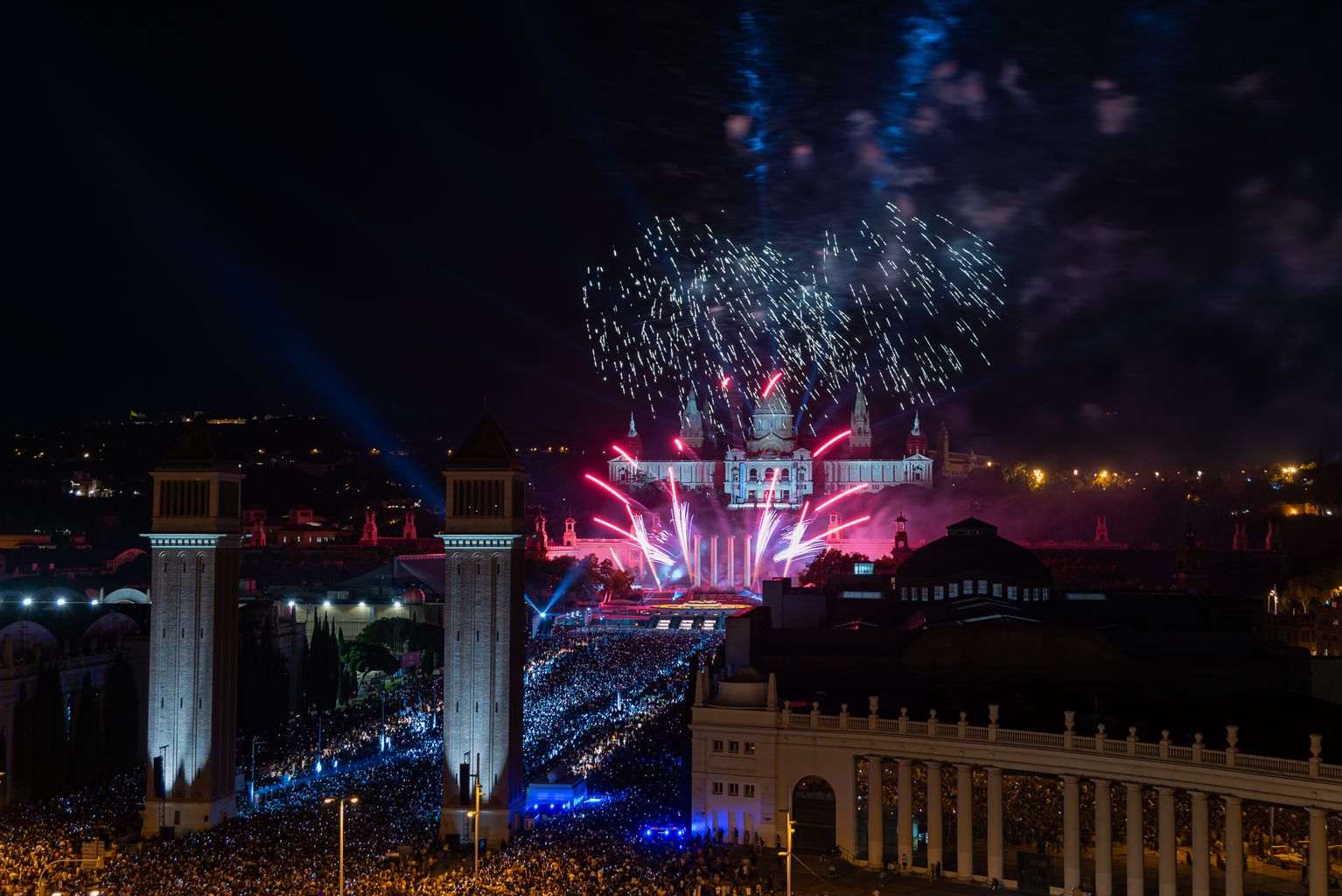 focs artificials del piromusical de l