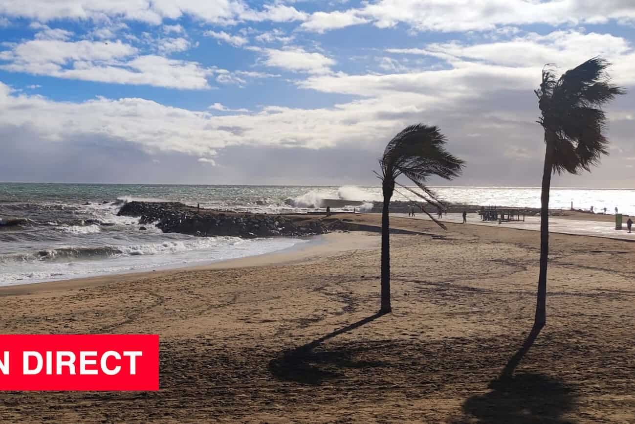 La Catalogne secouée par la tempête Benjamin 4 TEMPETE BENJAMIN BARCELONE