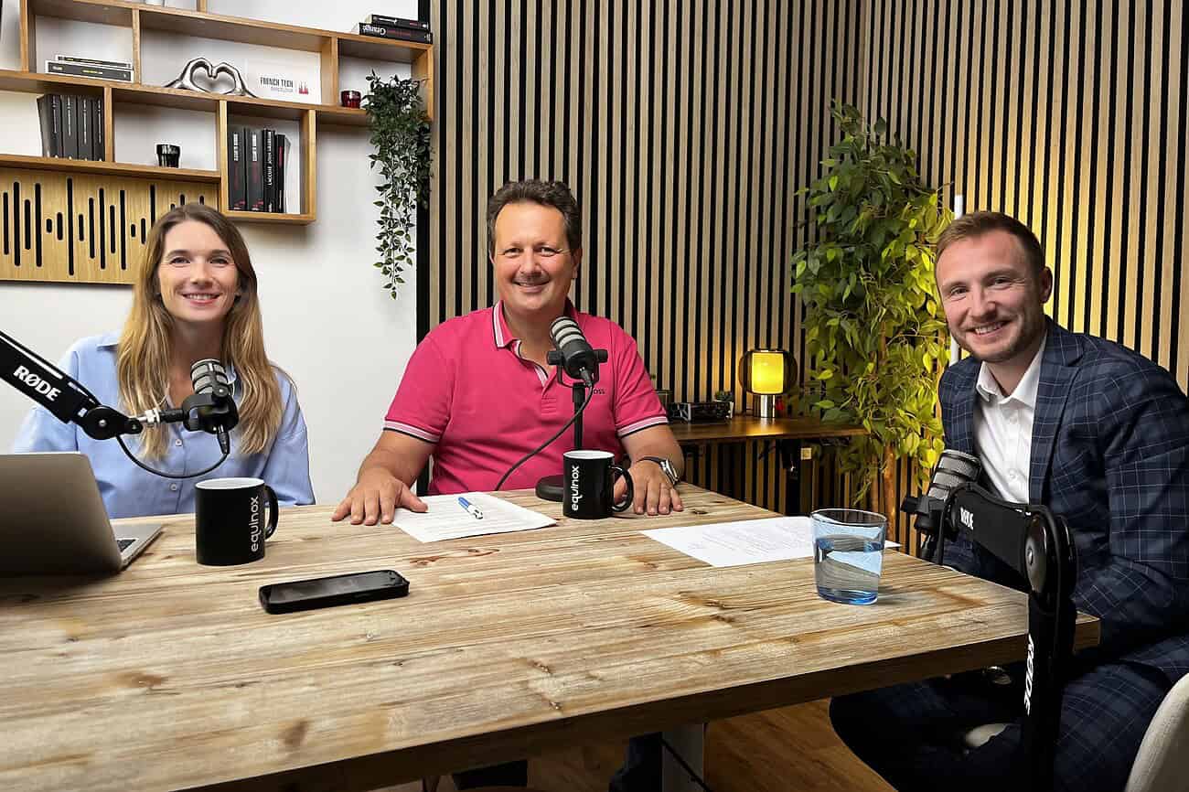 enregistrement podcast barcelone immobilier
